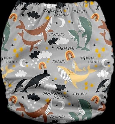 Mama Koala 3.0 coolmax Harmaat valaat